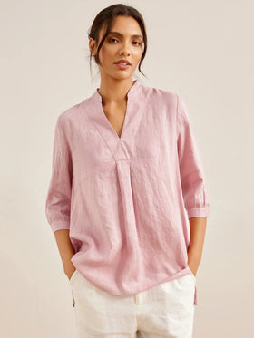 100% Linen Dress Shirt JOANNA
