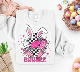 Boujee Happy Easter T-Shirt, Easter Eggs T Shirt, Racing Egg Shirt, Happy…