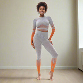 🧘♀️ Tight-Fitting Butt-Lifting Seamless Yoga Set