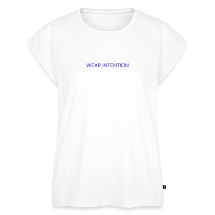 WONENA Wear Intention Women’s Organic Cotton Roll-Sleeve Tee — main product shot