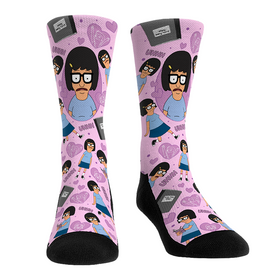 Rock 'Em Socks Bob's Burgers - Tina All-Over