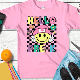 Retro Smiley face Peace Sign ALL Grade Shirts, Grade Teacher, All Grades,…