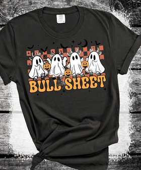 BOO Ghost Bulls Sheet Farmlife Halloween Comfort Colors