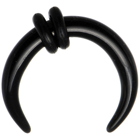 8G Black Acrylic UV Buffalo Taper
