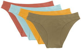 Mystery Seamless Tag Free Bikini 4-Pack