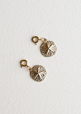 CanyonLeaf 14K Gold Filled Charm - Sand Dollar