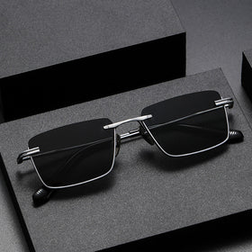 Pure Titanium Polarized Sunglasses – Retro British Style