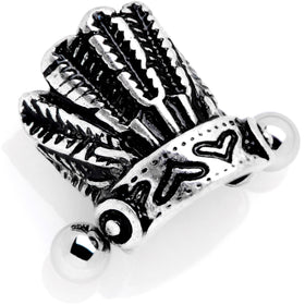16G 1/2 Southwestern Feather Headdress Cuff Cartilage Earring
