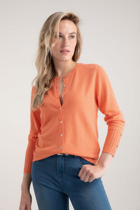 Marble Button Up Cardigan
