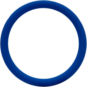 18G 3/8 Blue Matte Cartilage Hinged Segment Ring
