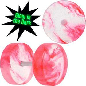 Glow in the Dark Two Tone Cheater Plug Set