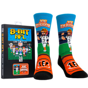 Rock 'Em Socks Joe Burrow - Cincinnati Bengals - 8-Bit (Box Set)
