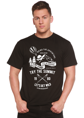 Try The Summit Spun Bamboo® Men's Bamboo Viscose/Organic Cotton Short Sleeve Graphic T-Shirt