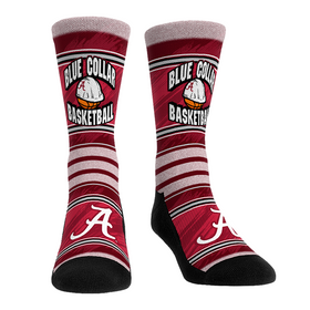 Rock 'Em Socks Alabama Crimson Tide - Blue Collar Basketball