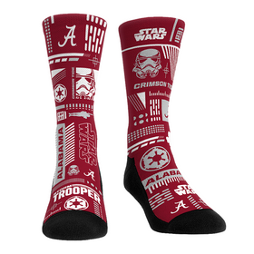 Alabama Crimson Tide - Star Wars - Stormtrooper Pattern
