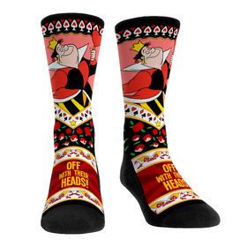 Rock 'Em Socks Alice in Wonderland - Queen of Hearts - Showtime