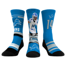 Rock 'Em Socks Amon-Ra St. Brown - Detroit Lions - Pro 3-Pack