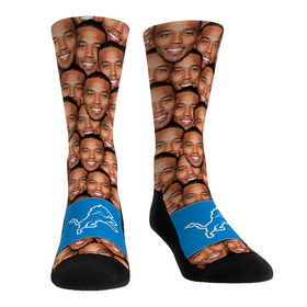 Rock 'Em Socks Amon-Ra St. Brown - Detroit Lions - Face Repeat