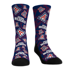 Rock 'Em Socks Arizona Wildcats - Microdot All-Over