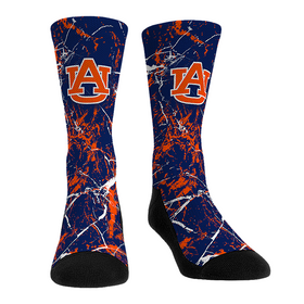 Rock 'Em Socks Auburn Tigers - Cracked Marble