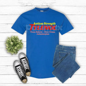 Autism "Extra Strength" Funny T-Shirt