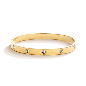 Sparkle Hinged Bangle