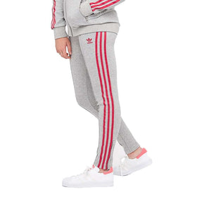 adidas Originals Girls Trefoil FT Pants - Real Pink