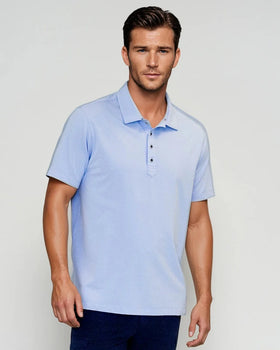 Buki Cinqo Polo - Cool Blue