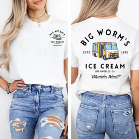 Big Worm's Ice Cream T-Shirt