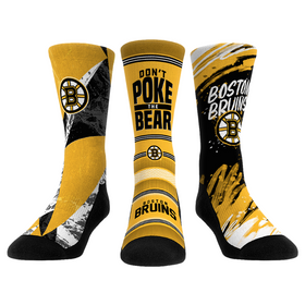 Rock 'Em Socks Boston Bruins - Power Play 3-Pack
