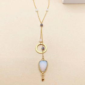 PARKEN JEWELRY Opalite Ballet Necklace