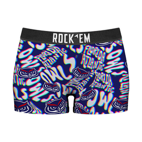 Rock 'Em Socks Women's Boy Shorts - FAU Owls - Twisted Wordmark