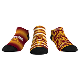 Minnesota Golden Gophers - Low Cut - Make Some Noise (3-Pack)