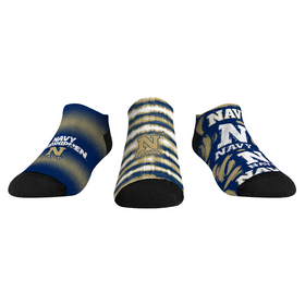 Navy Midshipmen - Low Cut - Make Some Noise (3-Pack)