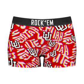 Rock 'Em Socks Women's Boy Shorts - Utah Utes - Twisted Wordmark