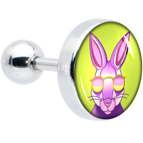 16G 1/4 Cool Shades Bunny Cartilage Tragus Earring by Onyx O