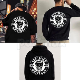 Certified Whiteboy Shirt – Skull Graphic Streetwear Hoodie, Urban Aesthetic Sweatshirt & T-Shirt