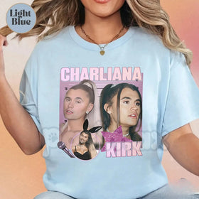 Charliana Kirk Meme T-Shirt - "We're Charlie" Funny Graphic Tee, Charliana & Kirk Viral Podcast Apparel, Trendy Pop Culture Humor Shirt