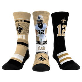 Rock 'Em Socks Chris Olave - New Orleans Saints - Pro 3-Pack