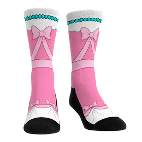 Rock 'Em Socks Cinderella - Pink Dress