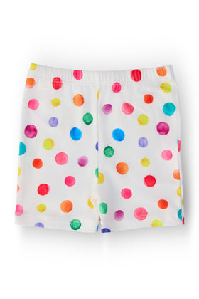 Colorful Dots Twirl Shorts