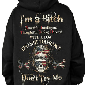 Custom Year Gen X Skull Hoodie