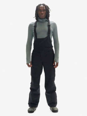 2 Layers Powder Bib - Black