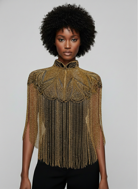 Golden Reverie Cape
