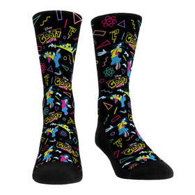 Rock 'Em Socks A Goofy Movie - Powerline Pattern