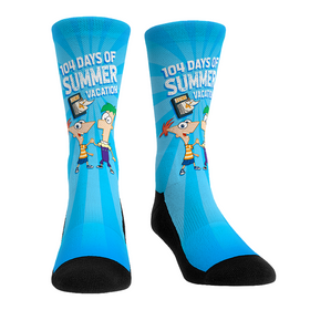 Rock 'Em Socks Phineas and Ferb - Summer Vacation