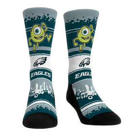 Rock 'Em Socks Philadelphia Eagles - Monsters, Inc. - Mike