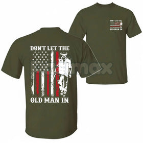 "Don't Let the Old Man In" Toby Keith Tribute T-Shirt - Vintage Country Music Graphic Tee, In Loving Memory Toby Keith Fan Apparel, Premium Heavyweight Unisex Legend Shirt, Classic Country Song Lyric Top, Patriotic Musician Memorial Gift