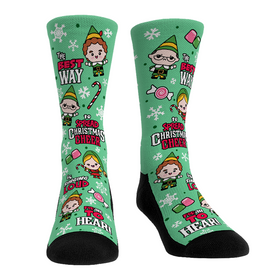 Rock 'Em Socks Elf - Christmas Cheer All-Over