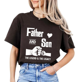 Father and Son Matching T-Shirts
